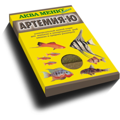 Аква Меню "Артемия-Ю" корм для рыб. Вес: 30 г